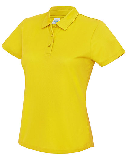 Women´s Cool Polo in Sun Yellow, Größe XL