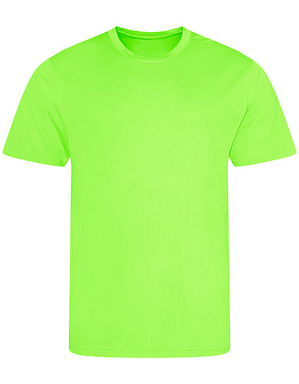 Recycled Cool T in Electric Green, Größe 3XL