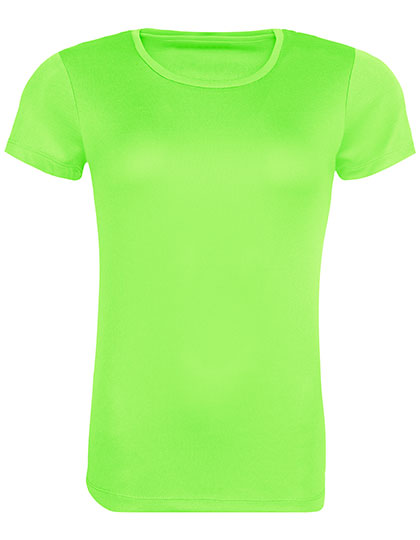 Women´s Recycled Cool T in Electric Green, Größe XXL
