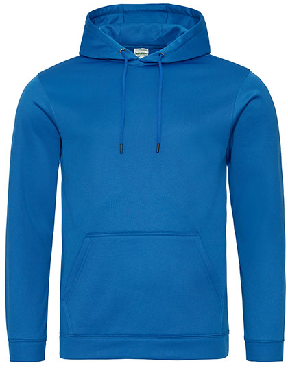 Sports Polyester Hoodie in Royal Blue, Größe 3XL