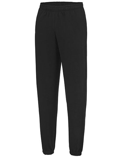 College Cuffed Jogpants in Jet Black, Größe XXL