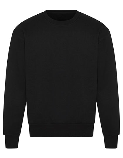 Signature Heavyweight Sweat in Deep Black, Größe 5XL