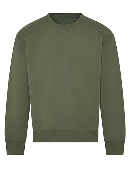 Signature Heavyweight Sweat in Earthy Green, Größe 3XL