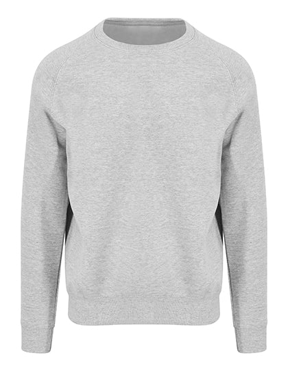 Graduate Heavyweight Sweat in Heather Grey, Größe 3XL