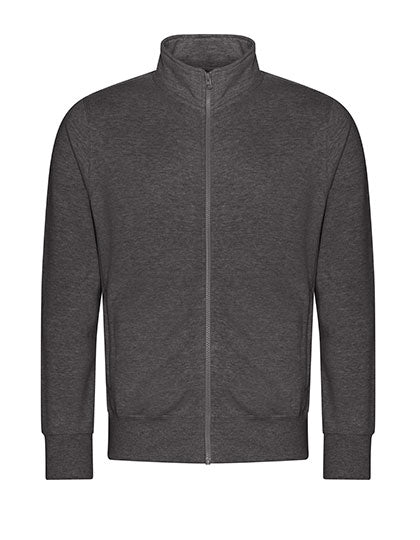 Campus Full Zip Sweat in Charcoal, Größe XXL