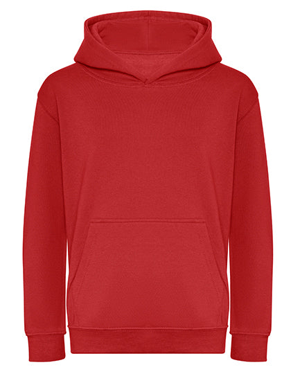 Kids´ Organic Hoodie in Fire Red, Größe 12/13 (XL)