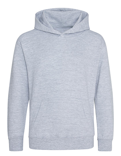 Kids´ Organic Hoodie in Heather Grey, Größe 12/13 (XL)