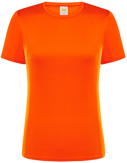 Ladies´ Sport T-Shirt in Orange, Größe XXL