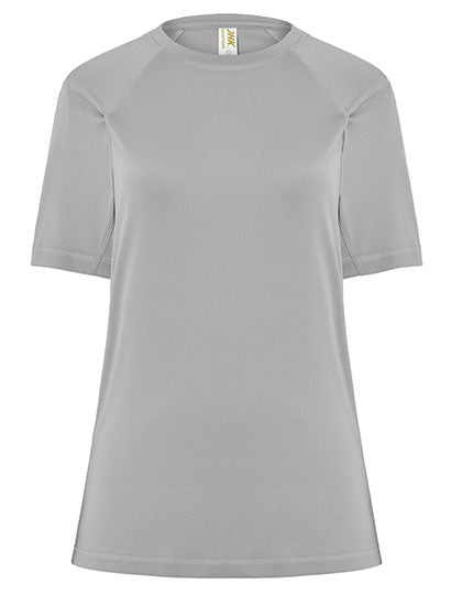 Ladies´ Sport T-Shirt in Silver, Größe XXL