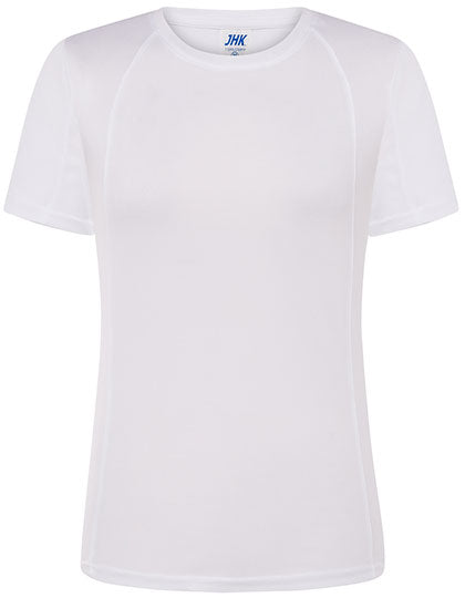Ladies´ Sport T-Shirt in White, Größe XXL