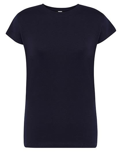 Ladies´ Regular Premium T-Shirt in Navy, Größe XXL