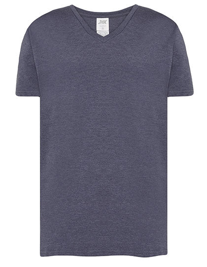 Urban V-Neck in Denim Heather, Größe XXL