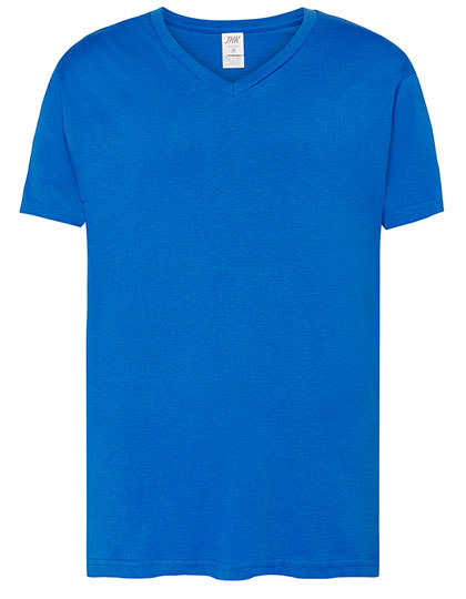 Urban V-Neck in Royal Blue, Größe XXL