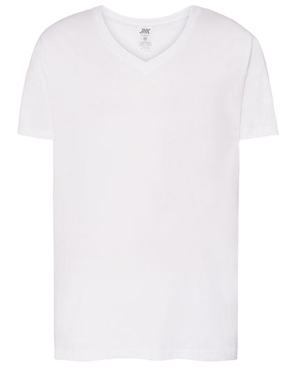 Urban V-Neck in White, Größe XXL