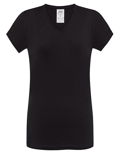 Ladies´ V-Neck Sicilia in Black, Größe XL