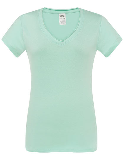 Ladies´ V-Neck Sicilia in Mint Green, Größe XL