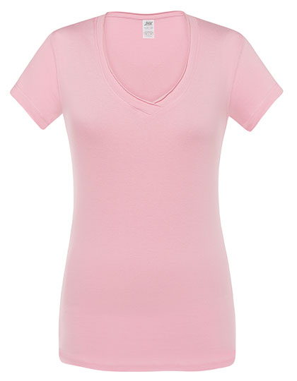 Ladies´ V-Neck Sicilia in Pink, Größe XL