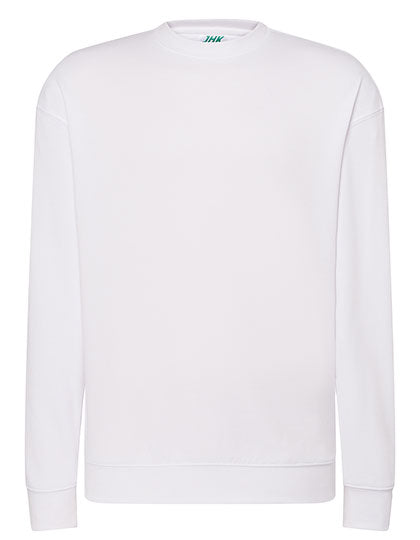 Unisex Sweatshirt in White, Größe 3XL