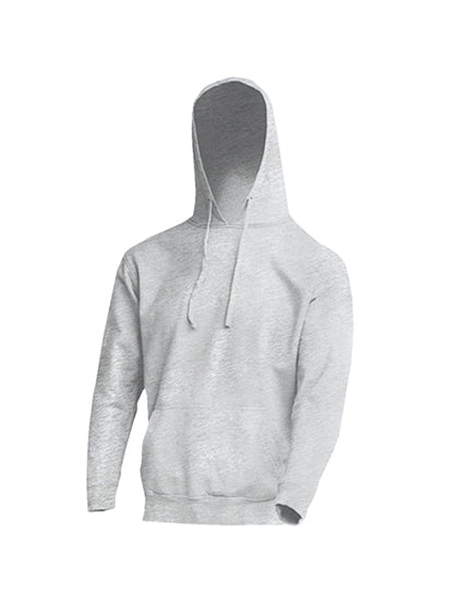 Ocean Kangaroo Hooded Sweat in Ash Melange, Größe 3XL