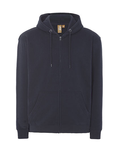 Unisex Hooded Full Zip Sweat Fuji in Navy, Größe 3XL