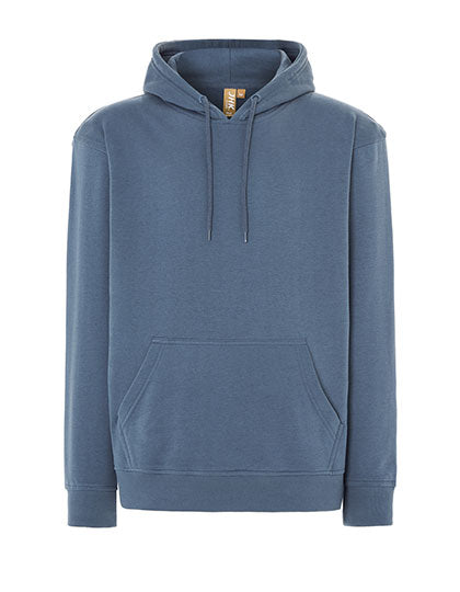 Unisex Hooded Sweat Teide in Steel Blue, Größe 3XL