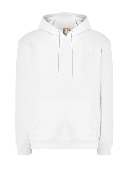 Unisex Hooded Sweat Teide in White, Größe 3XL