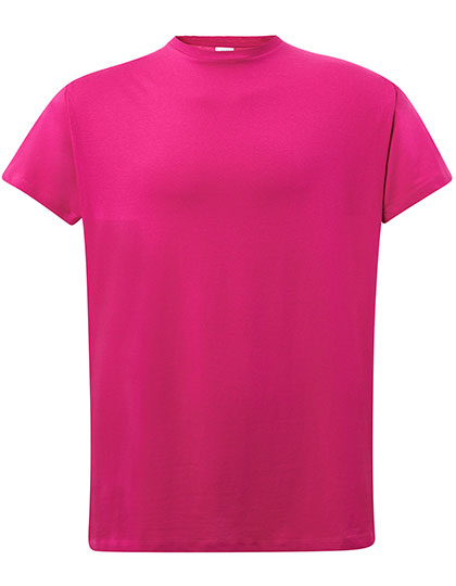 Ladies´ Curves T-Shirt in Fuchsia, Größe XL