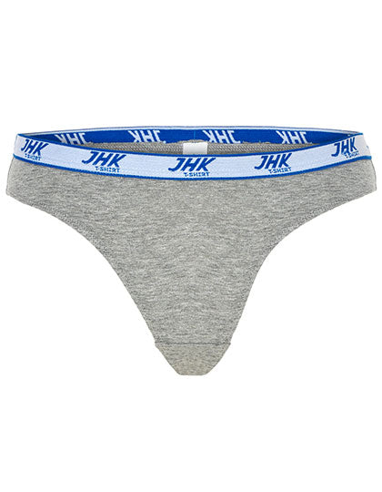 Ladies´ Briefs (3 Pack) in Grey Melange, Größe XXL