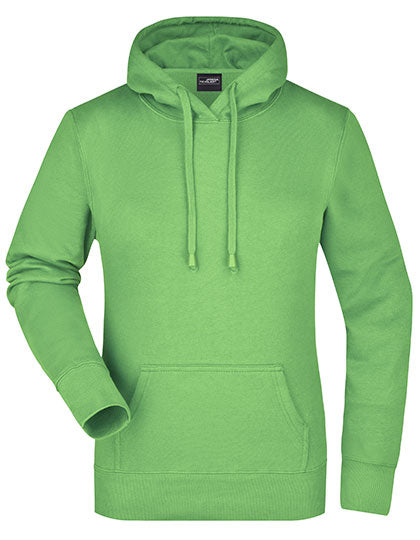 Ladies´ Hooded Sweat in Lime Green, Größe XXL