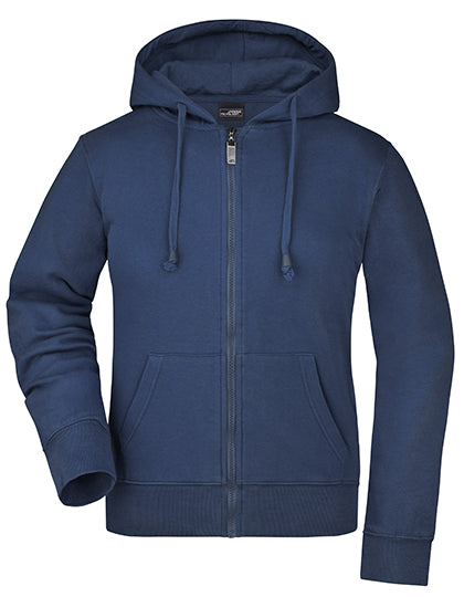 Ladies´ Hooded Jacket in Navy, Größe XXL