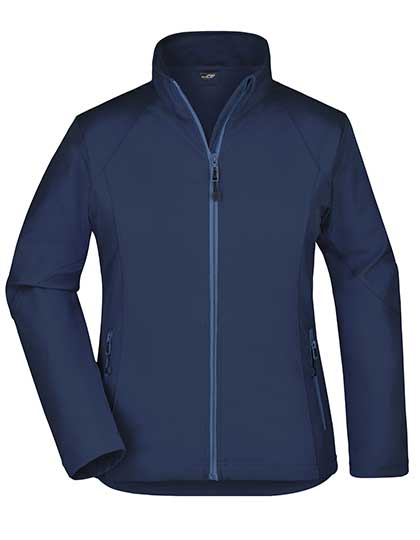 Ladies´ Softshell Jacket in Navy, Größe XXL