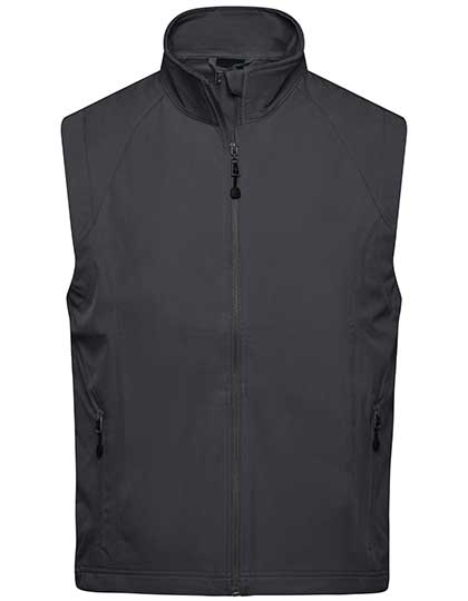 Men´s Softshell Vest in Black, Größe 3XL