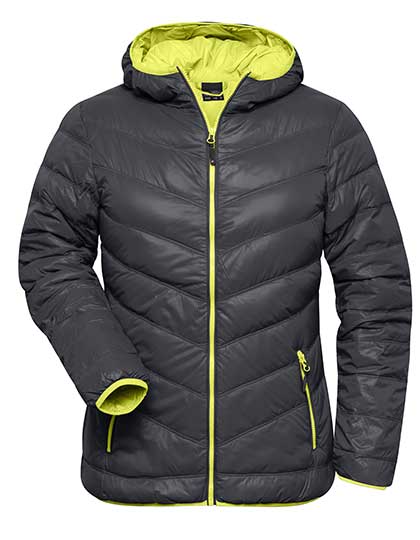 Ladies´ Down Jacket in Carbon, Größe XXL