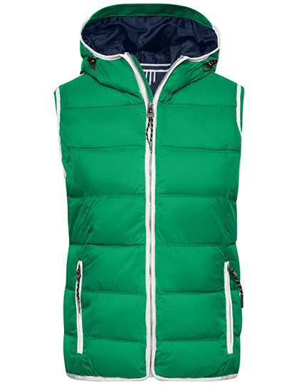 Ladies´ Maritime Vest in Irish Green, Größe XXL