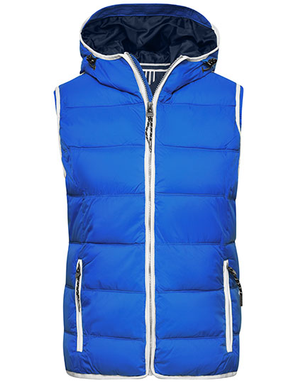 Ladies´ Maritime Vest in Nautic Blue, Größe XXL