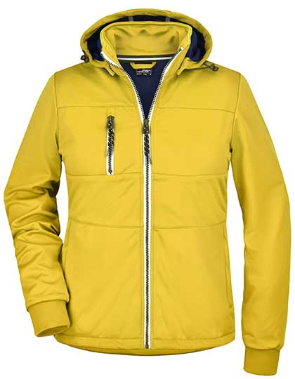 Ladies´ Maritime Jacket in Sun Yellow, Größe XXL