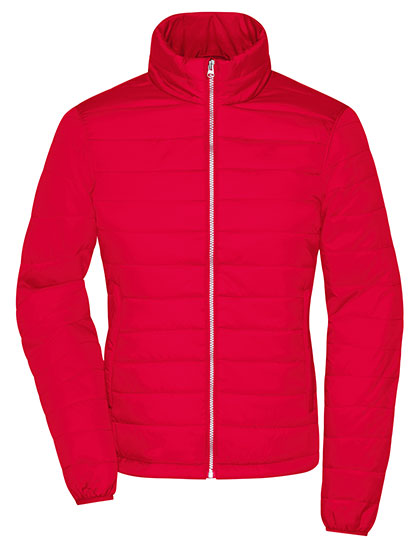 Ladies´ Padded Jacket in Red, Größe XXL