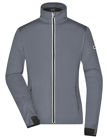 Ladies´ Sports Softshell Jacket in Titan, Größe XXL