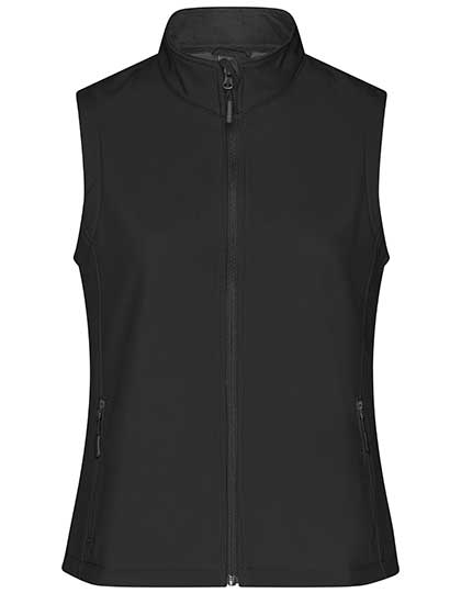 Ladies´ Promo Softshell Vest in Black, Größe XXL