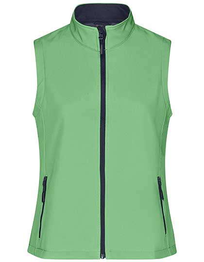 Ladies´ Promo Softshell Vest in Green, Größe XXL