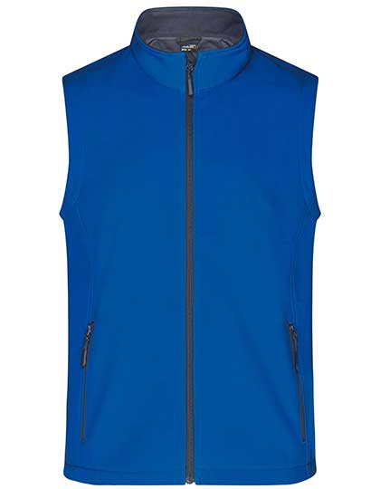 Men´s Promo Softshell Vest in Nautic Blue, Größe 3XL