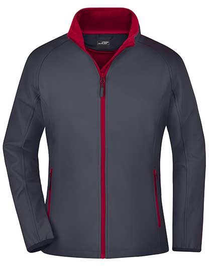 Ladies´ Promo Softshell Jacket in Iron Grey, Größe XXL