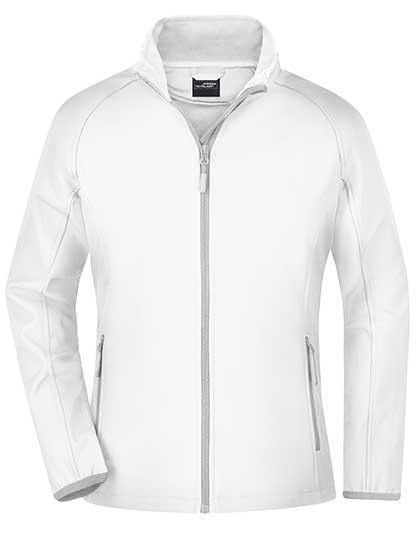 Ladies´ Promo Softshell Jacket in White, Größe XXL