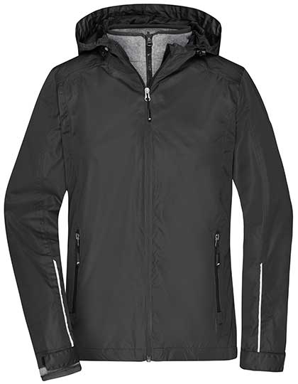 Ladies´ 3-in-1-Jacket in Black, Größe XXL