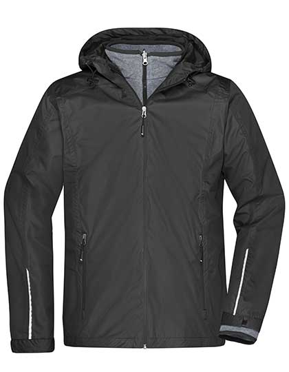 Men´s 3-in-1-Jacket in Black, Größe 3XL