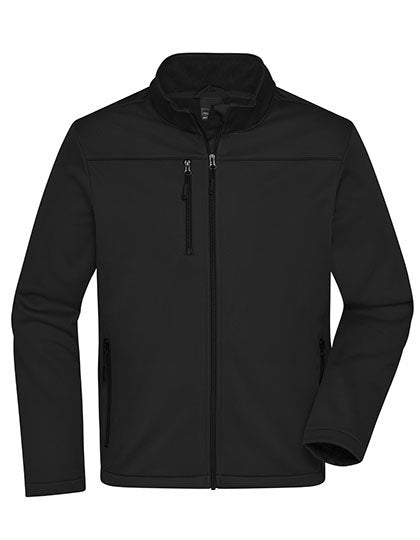 Men´s Softshell Jacket in Black, Größe 3XL