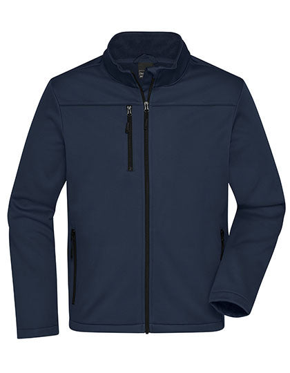 Men´s Softshell Jacket in Navy, Größe 3XL