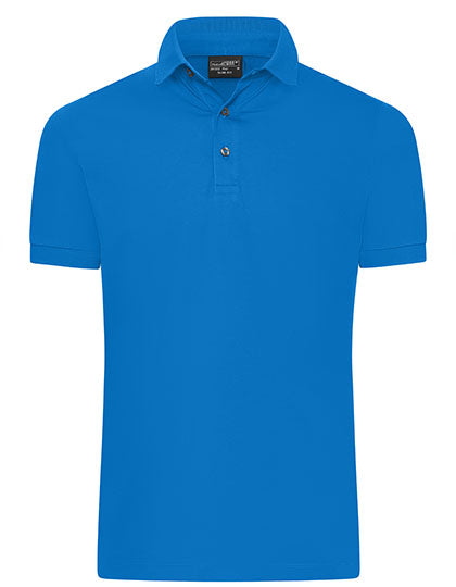 Men´s Mercerised Polo Slim Fit in Riviera, Größe XXL