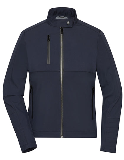 Ladies´ Softshell Jacket in Navy, Größe XXL