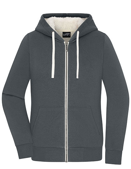Ladies´ Doubleface Jacket in Graphite, Größe XXL